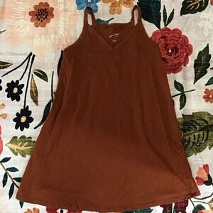 Old Navy Brown A-Line Dress